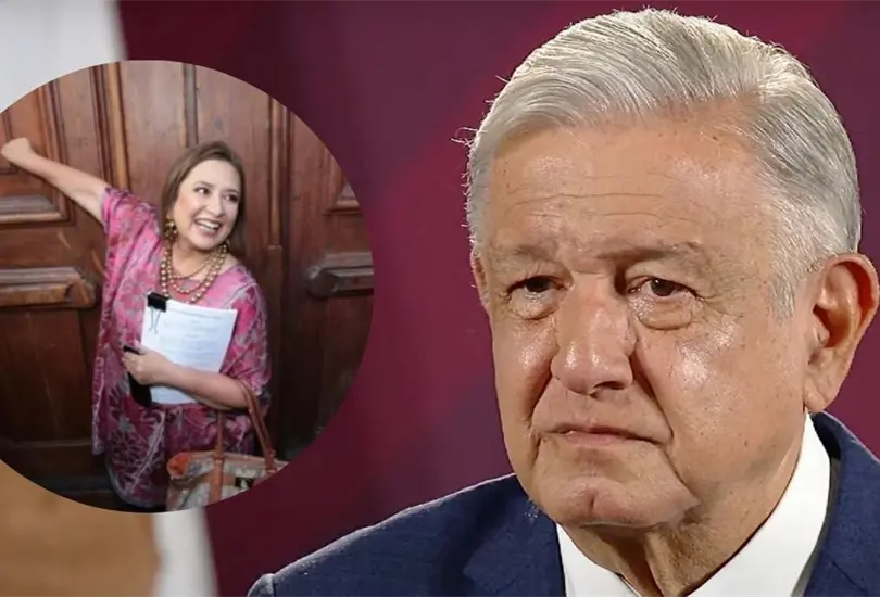 AMLO responde a X&oacute;chitl G&aacute;lvez tras pol&eacute;mica por la ma&ntilde;anera. 