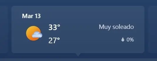 TAMPICO MAX 33 MIN 27