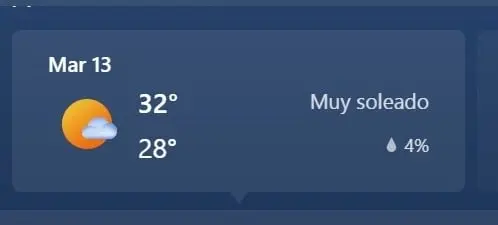 CANC&Uacute;N MAX 32 MIN 28