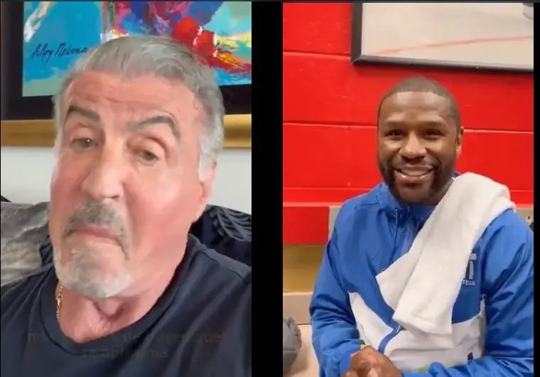 Silvester Stalone y Floyd Mayeather le desearon suerte a Claudia Sheinbaum en la clase masiva de box del Zócalo Silvester Stalone y Floyd Mayeather le desearon suerte a Claudia Sheinbaum en la clase masiva de box del Zócalo