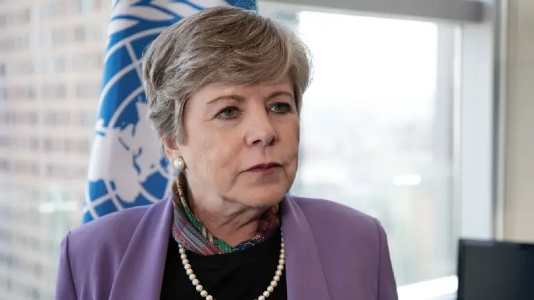 Alicia Bárcena, la nueva secretaria de Relaciones Exteriores. Créditos: ONU