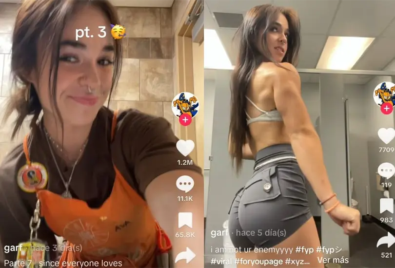 La guapa empleada ha destacado en redes por su escult&oacute;rico cuerpo