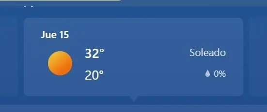 XALAPA MAX 32 MIN 20