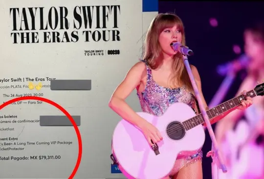 Joven compra boleto de Taylor Swift en 80 mil pesos y lo critican. 