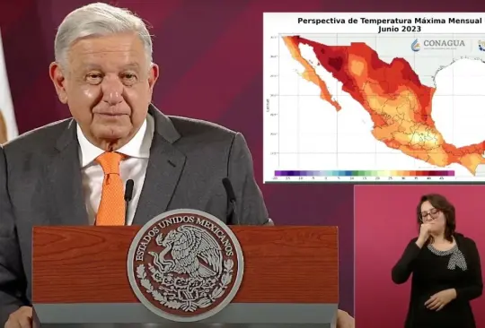 Ola de calor: AMLO revela lo que ha dejado en su paso por México. 