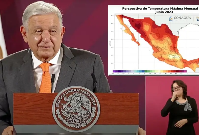 Ola de calor: AMLO revela lo que ha dejado en su paso por M&eacute;xico. 