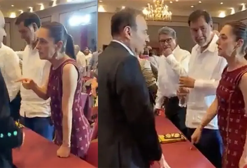 VIDEO: Sheinbaum le reclama a Durazo, Noroña explica la pelea. VIDEO: Sheinbaum le reclama a Durazo, Noroña explica la pelea.