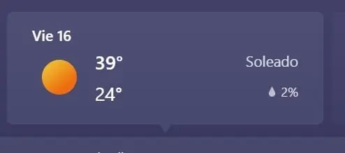 MONTERREY MAX 39 MIN 24