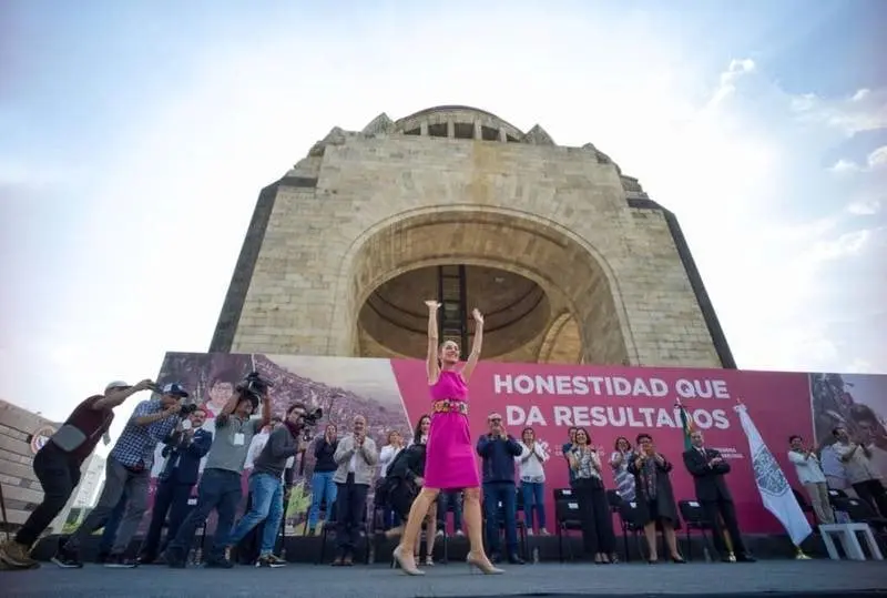 Sheinbaum se despide de la Ciudad de México. Sheinbaum se despide de la Ciudad de México.