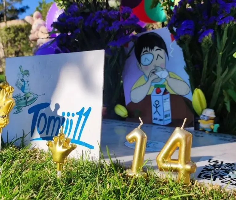 Papás de Tomiii 11 lo recuerdan (Instagram)