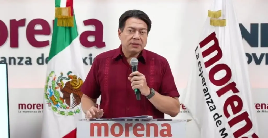 Mario Delgado Carillo, dirigente nacional de Morena. 