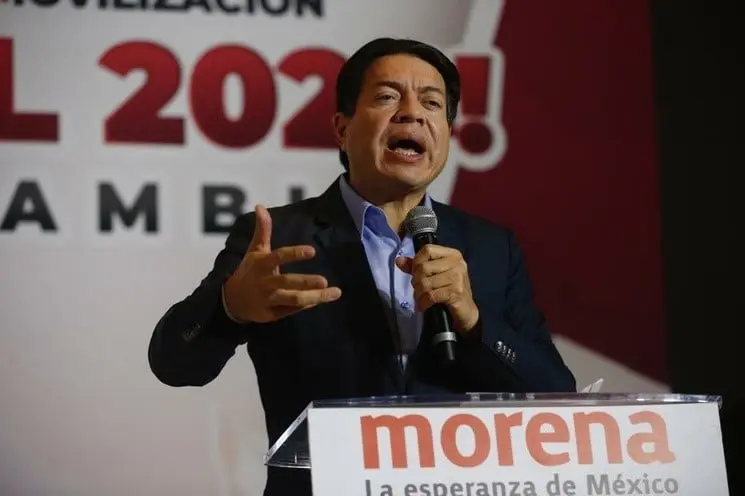Mario Delgado, dirigente de Morena. Mario Delgado, dirigente de Morena.