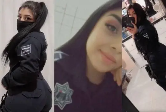 Guapa polícia es la sensación en TikTok por su belleza. 