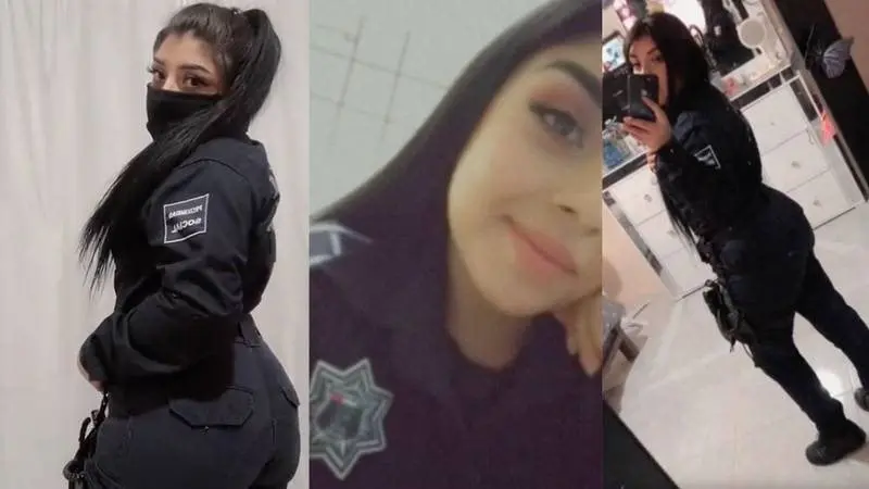 Guapa polícia es la sensación en TikTok por su belleza. Guapa polícia es la sensación en TikTok por su belleza.