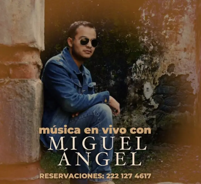 Miguel Ángel también canta en vivo en un hotel de Puebla. Foto: Instagram (@miguelaoficial)