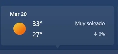 CANCUN MAX 33 MIN 27