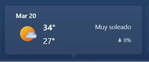 VERACRUZ MAX 34 MIN 27