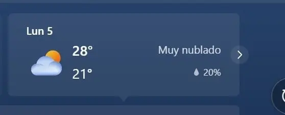 MONTERREY MAX 28 MIN 21