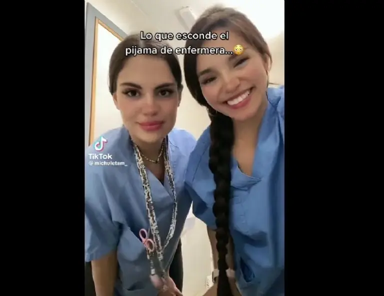 Enfermera fitness se vuelve viral (TikTok)