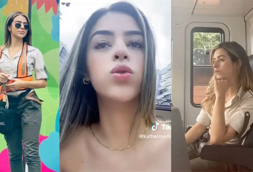 Ella es la conductora m&aacute;s guapa del Metro. 
