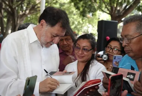 Gerardo Fernández Noroña se muestra a favor de una reelección de AMLO. 