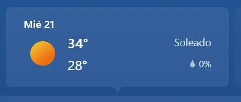 TAMPICO MAX 34 MIN 28