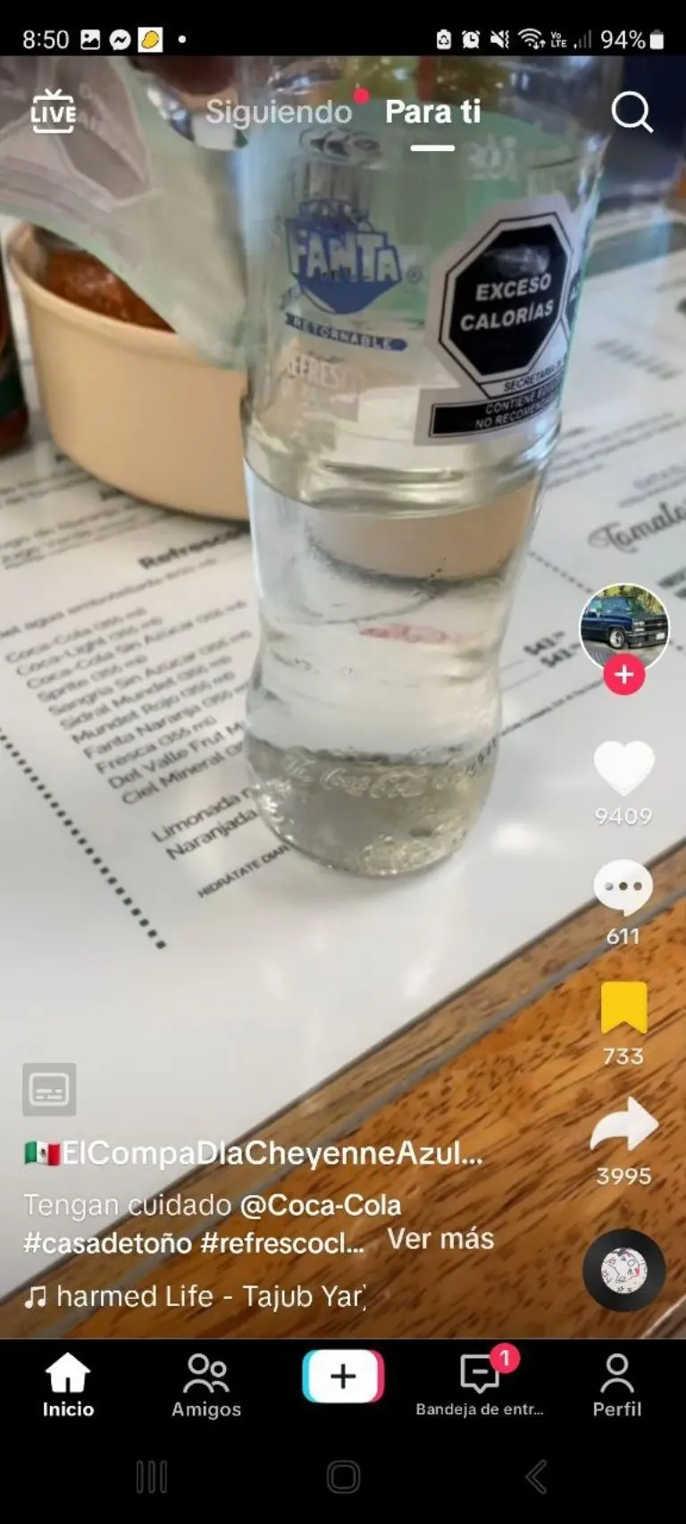 Joven denuncia supuesto refresco clonado - Tomada de video