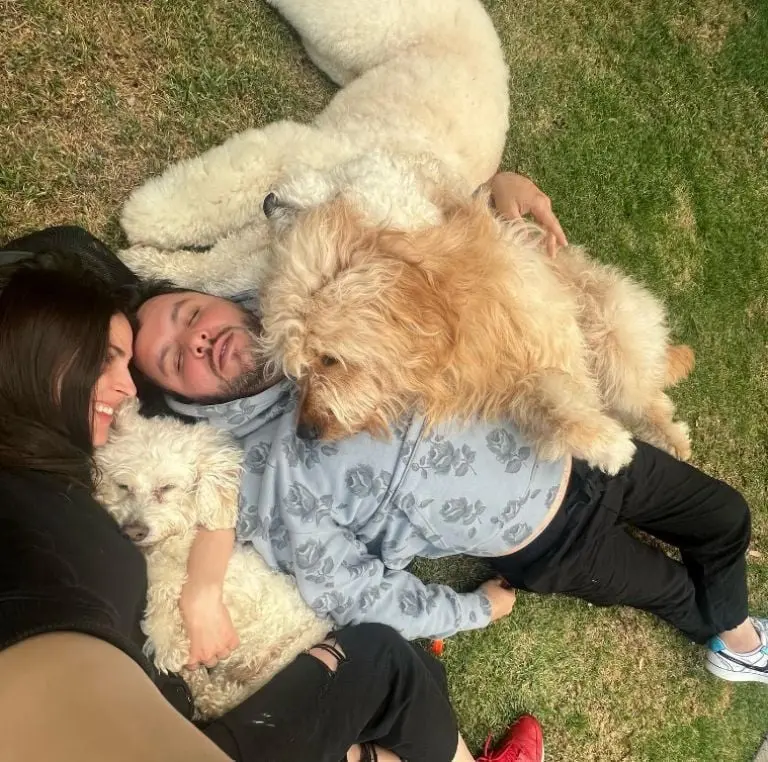 Paul Stanley y sus perritos (Instagram)