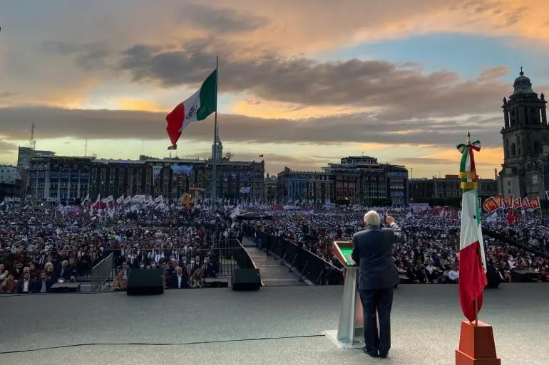 AMLO Fest 2023: El presidente pide no echar porras a las corcholatas en su evento del Zócalo. AMLO Fest 2023: El presidente pide no echar porras a las corcholatas en su evento del Zócalo.