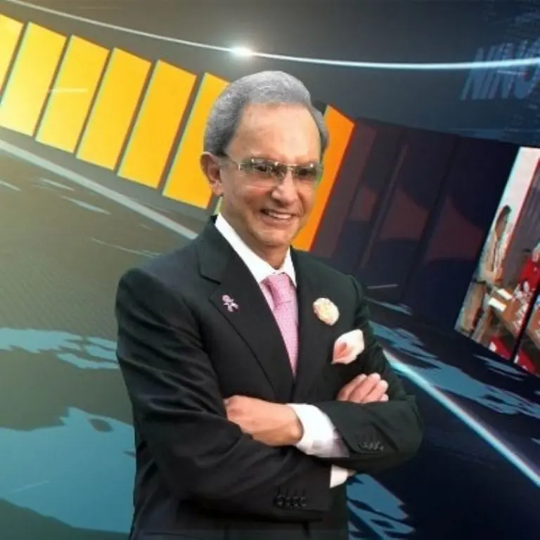 Nino Canún en su noticiero más reciente. Foto: Especial
