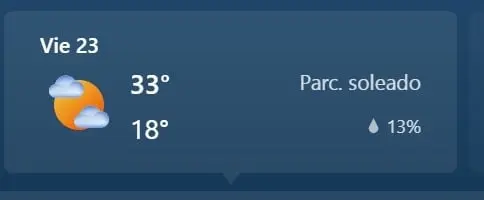 OAXACA MAX 33 MIN 18