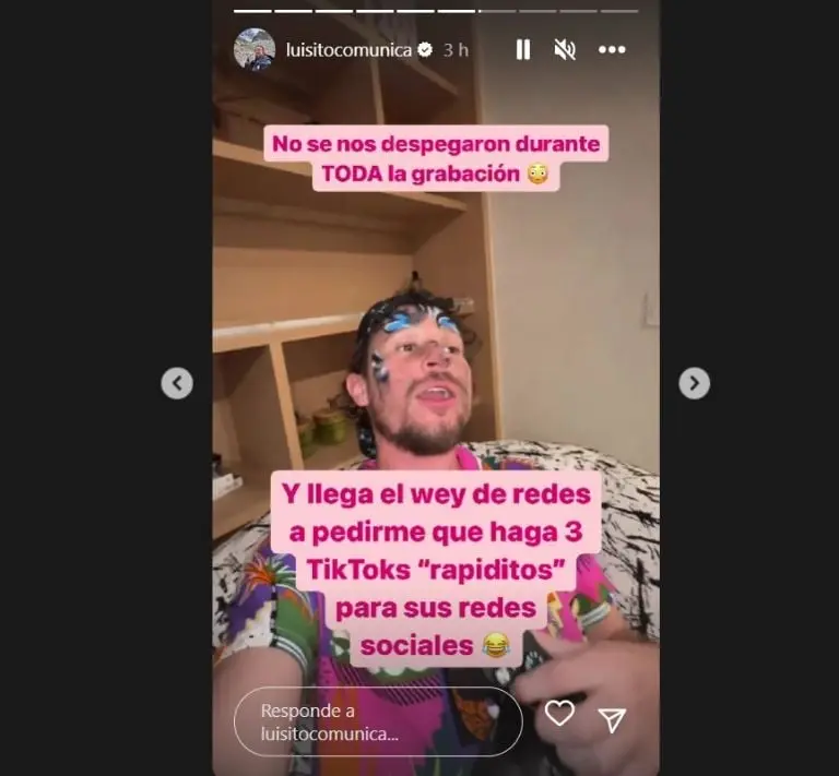 Luisito Comunica comparte mala experiencia en Chapultepec (Instagram)