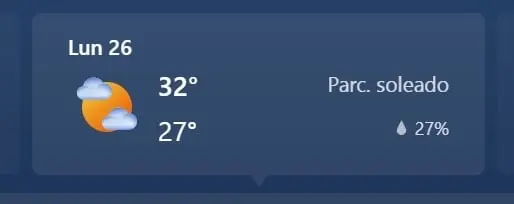 CANCÚN MAX 32 MIN 27