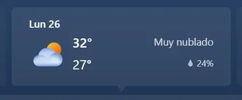 ACAPULCO MAX 32 MIN 27