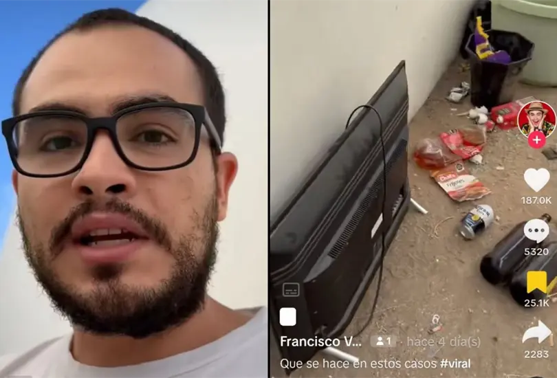El creador de contenido Franciso Vlogs denunci&oacute; en redes sociales que rent&oacute; su casa a un inquilino que se reh&uacute;sa a desalojar el lugar luego de no pagar varios meses de renta y tener la propiedad en un estado deplorable. 