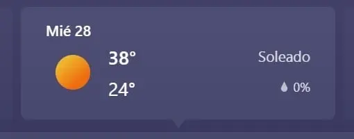 MONTERREY MAX 38 MIN 24