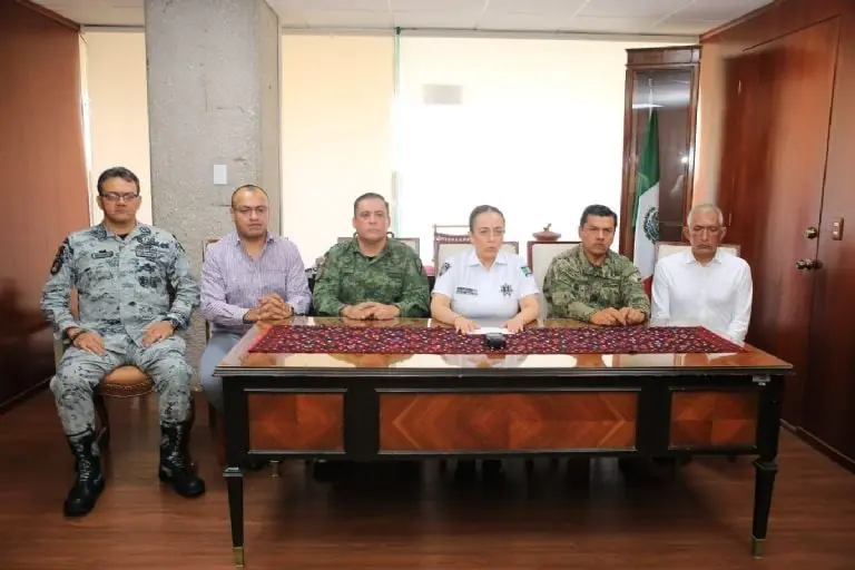 Zepeda Soto refrendó su compromiso de garantizar la seguridad y la paz. Fuente: Gobierno de Chiapas