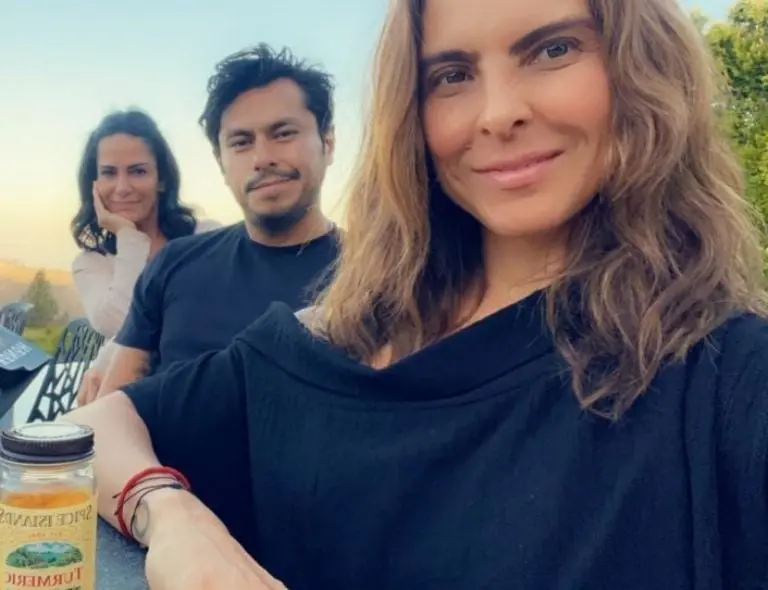 Kate del Castillo y Édgar Bahena (Instagram)