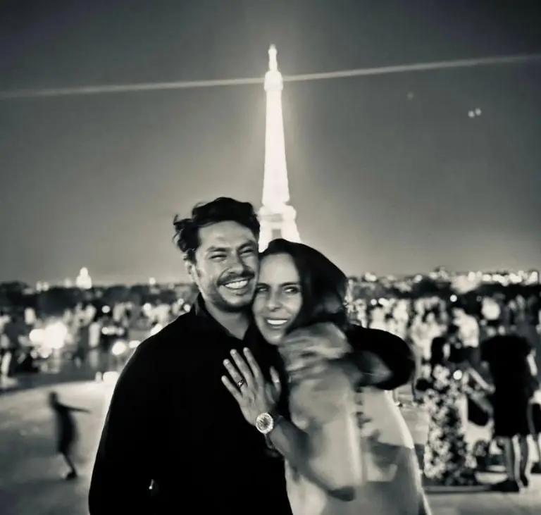 Kate del Castillo y Édgar Bahena (Instagram)