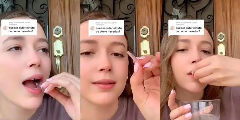 La joven recibió cientos de críticas en redes sociales. La joven recibió cientos de críticas en redes sociales.
