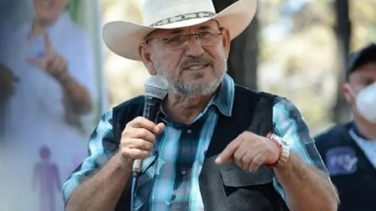 AMLO lamenta el asesinato de Hipólito Mora; afirmó que sí tenía apoyo del gobierno. Foto: Cuartoscuro