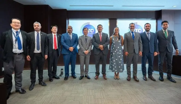 Gobernador de Guanajuato logra acuerdos con agencia japonesa. Créditos: Twitter (@diegosinhue)