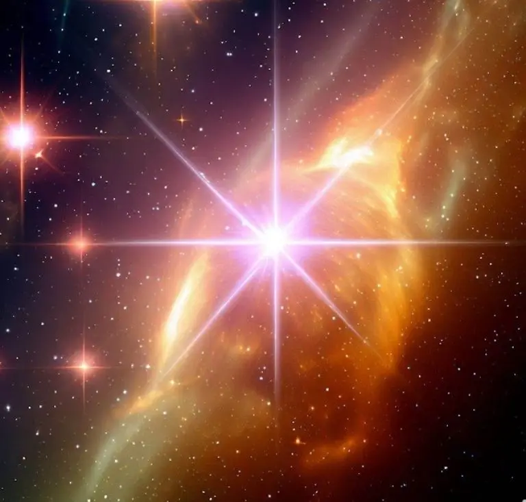 Una estrella de tal magnitud