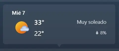 MONTERREY MAX 33 MIN 22