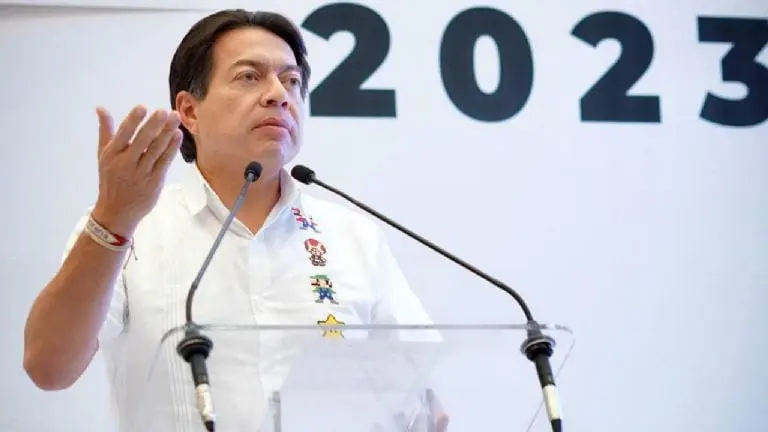 Mario Delgado Carillo, dirigente nacional de Morena Créditos: Especial