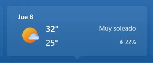 CANC&Uacute;N MAX 32 MIN 25