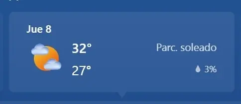 VERACRUZ MAX 32 MIN 27