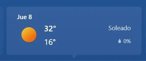 GUANAJUATO MAX 32 MIN 16