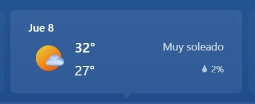 TAMPICO MAX 32 MIN 27