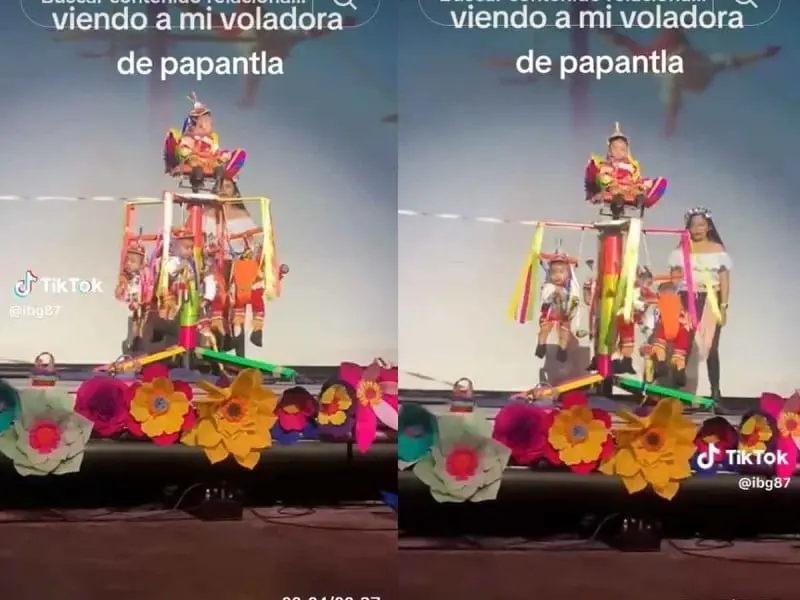 Bebés voladores de Papantla enloquecen a TikTok. Bebés voladores de Papantla enloquecen a TikTok.